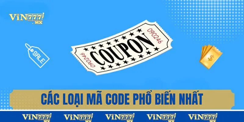Các loại mã code phổ biến 